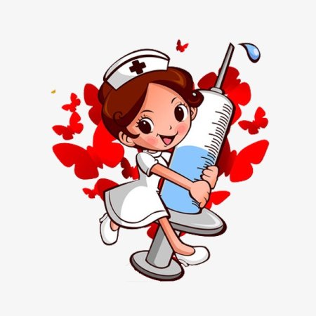 Медицинская сестра мультяшная