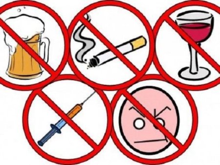 Плакат вредные привычки