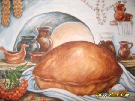 Рисование на тему хлебобулочные изделия