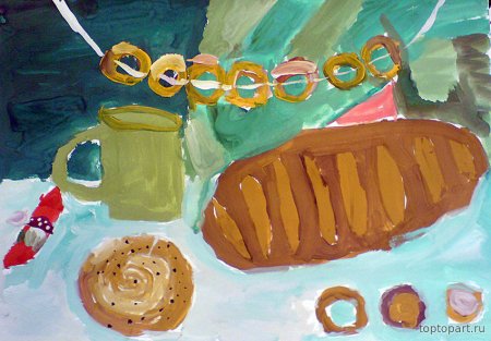 Хлебобулочные изделия иллюстрации