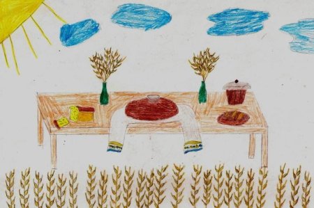 Хлеб рисунок