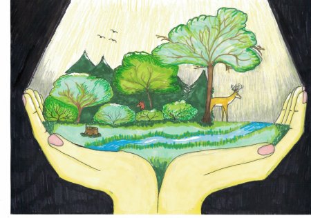 Экологический плакат