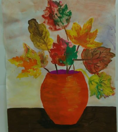 Осенний букет рисунок