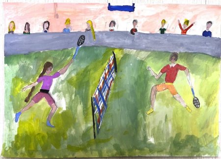 Рисунок на тему спорт