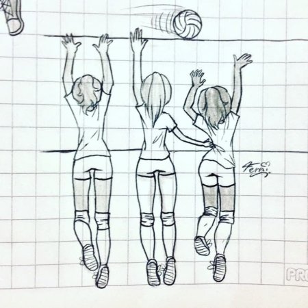 Раскраска волейбол