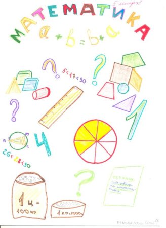 Рисунок на день математики