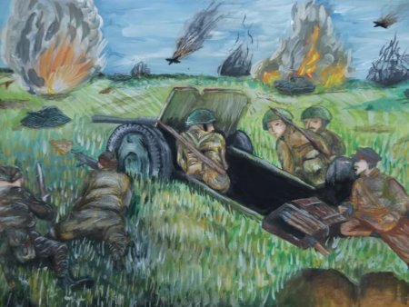 Рисунки на военную тему