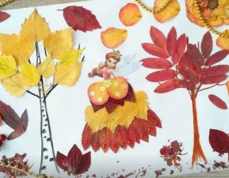 Поделки из листьев