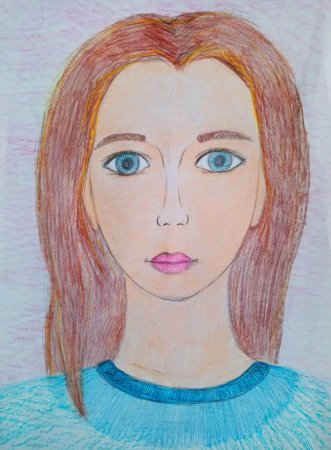 Рисунок на тему моя мама