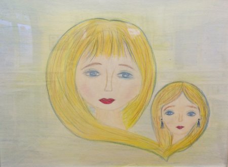 Рисунок на тему моя мама