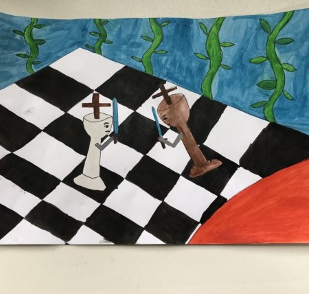 Рисунок на тему шахматы