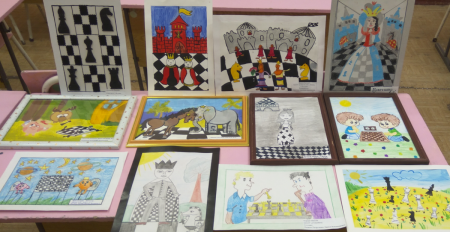 Конкурс рисунков на шахматную тему