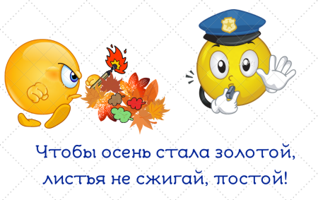Листовка на тему не сжигайте листья