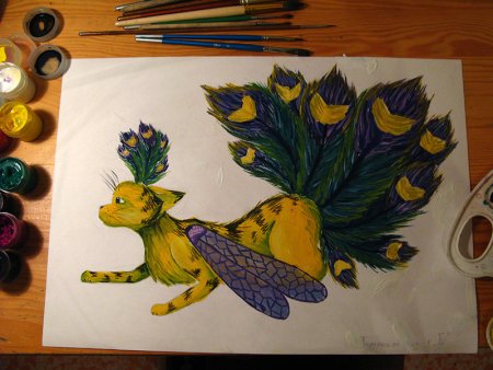 Фантастическое животное по изо