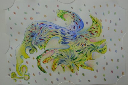 Невиданное животное рисование в подготовительной группе