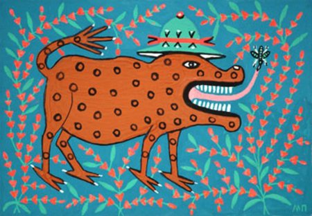 Невиданный зверь рисунки