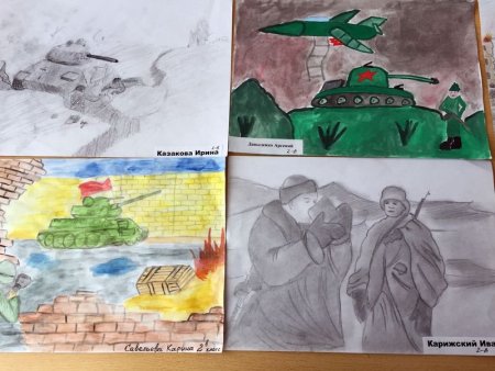 Рисунок посвященный Сталинградской битва дом Павлова