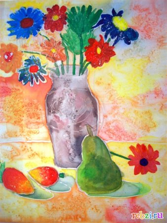 Рисуем натюрморт с детьми