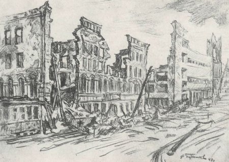 Рисунок после войны