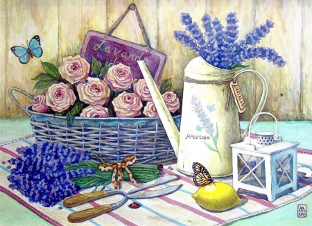 Декоративное рисование натюрморта
