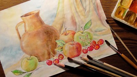 Натюрморт цветной rfhfylfifvb