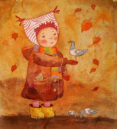 Иллюстратор Столбова Анастасия осень