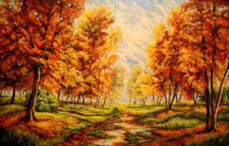 Картины художников на тему осень