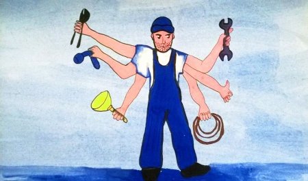 Рисунок на тему папа может