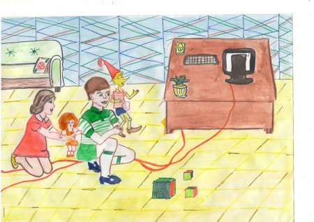 Электричество наш друг рисунки