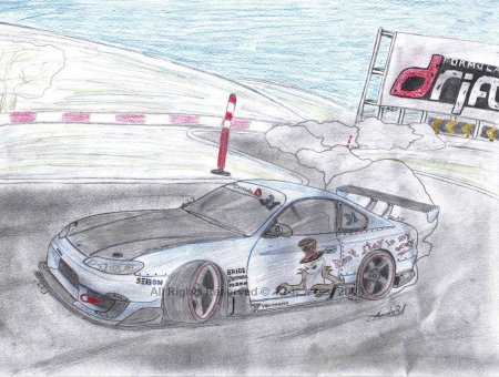 Машины дрифт для рисования