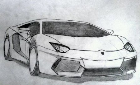 Мотоцикл для срисовки