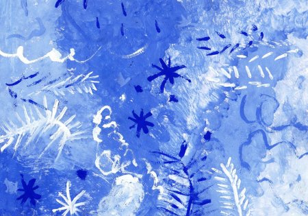 Морозные узоры рисование