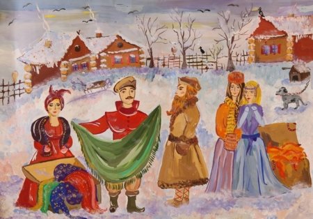 Рисунки ярмарки легкие