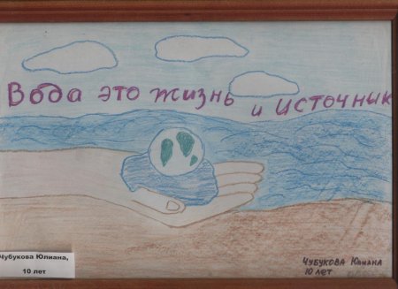 Рисование на тему вода - источник жизни