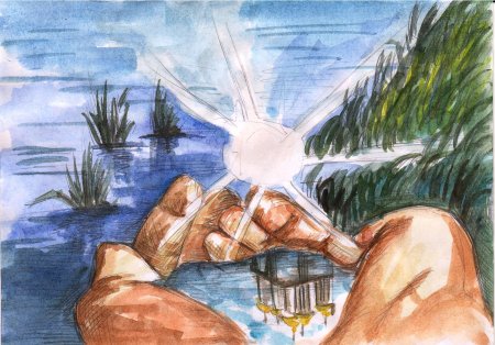 Рисунок на тему вода