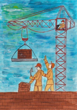 Рисунок на тему охрана труда глазами детей