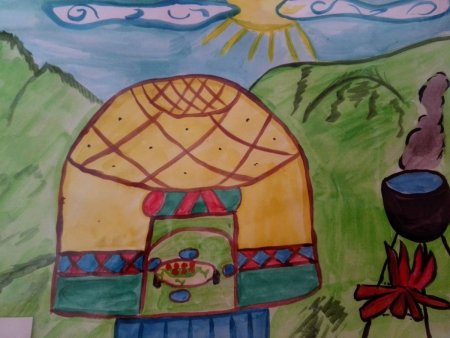 Родной край рисунок