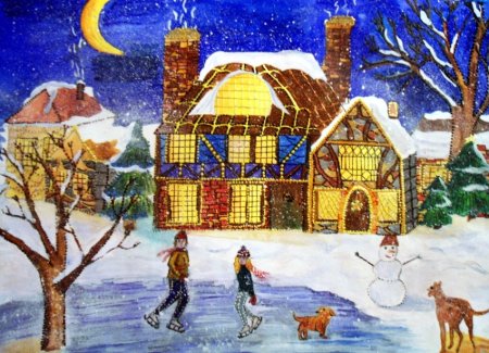 Рисунки на новый год