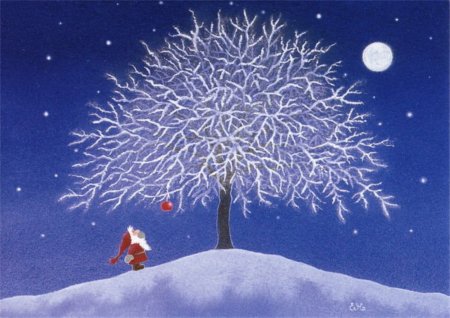 Рождественские иллюстрации Eva Melhuish