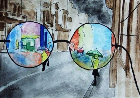 Разное восприятие мира