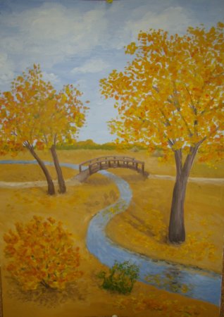 Рисунок на тему осень