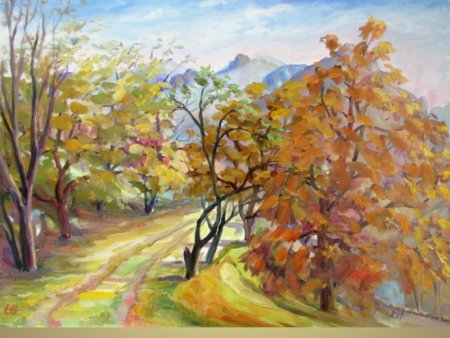 Пейзаж осени Чайковский