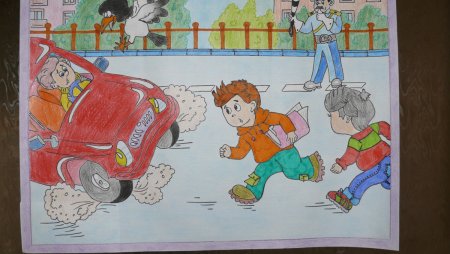 Безопасность на дороге глазами детей