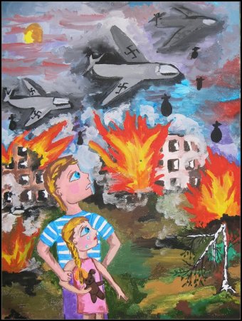 Рисунки о войне
