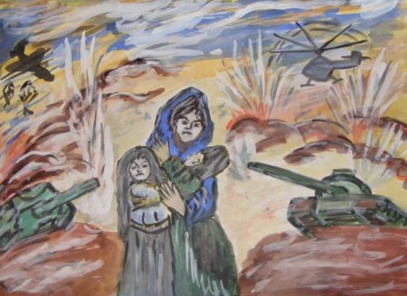 Дети войны рисунки