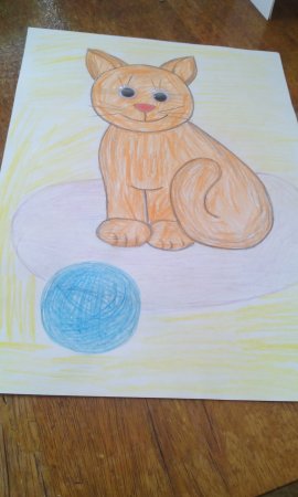 Рисование мой любимый домашний питомец