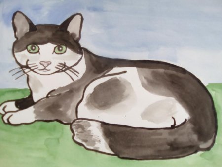 Домашний питомец рисунок