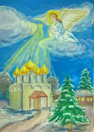 Рождество рисунок