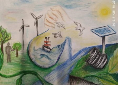 Рисунок на тему энергосбережение