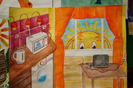 Рисунок на тему экономия электроэнергии